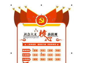 社会主义核心价值观走廊文化党建文化墙设计与文化活动策划指南