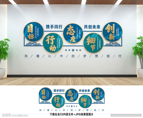营造高效与活力 办公室文化墙设计的艺术与策略